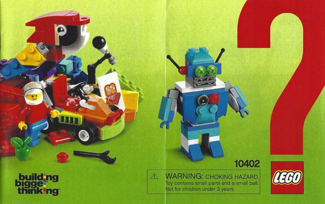 Fun Future 10402 MANUAL ONLY Lego