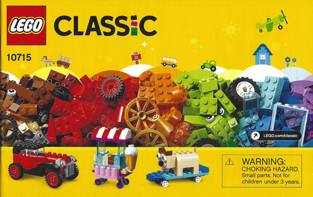 Bricks on a Roll 10715 MANUAL ONLY Lego Classic