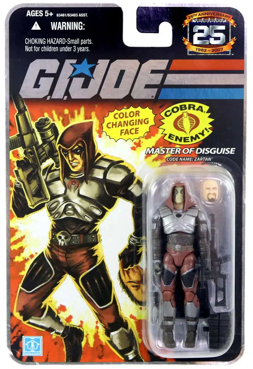 G.I. Joe outlet Master of Disguise Zartan