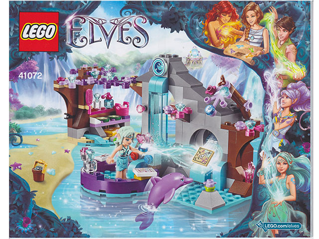 Naida s Spa Secret 41072 MANUAL ONLY Lego Elves