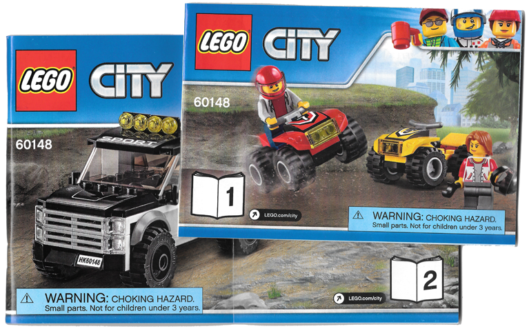 Lego City Atv Race Team 60148 Instructions Instrukcija Lego City
