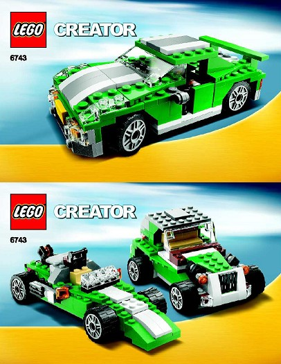 Lego 6743 instructions sale
