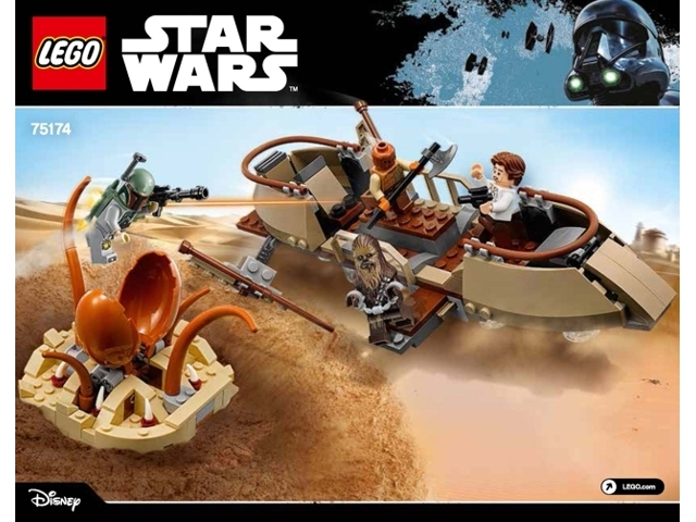 Star Wars 75174 online Desert Skiff Escape