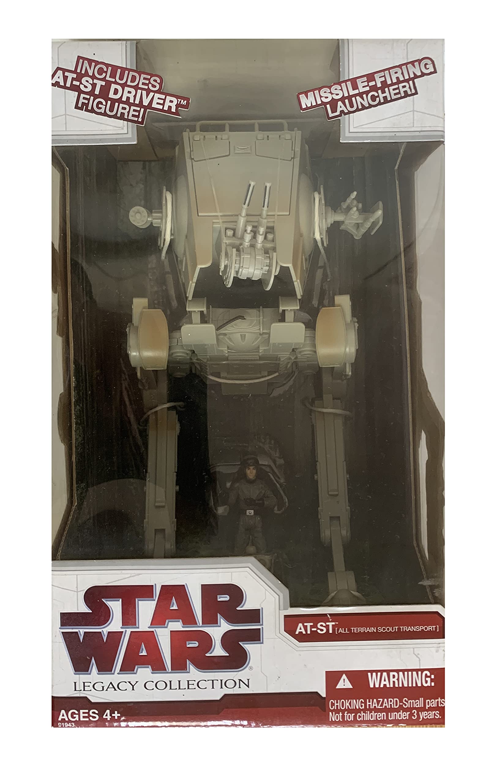 Star Wars Legacy Collection AT-ST Walmart Exclusive