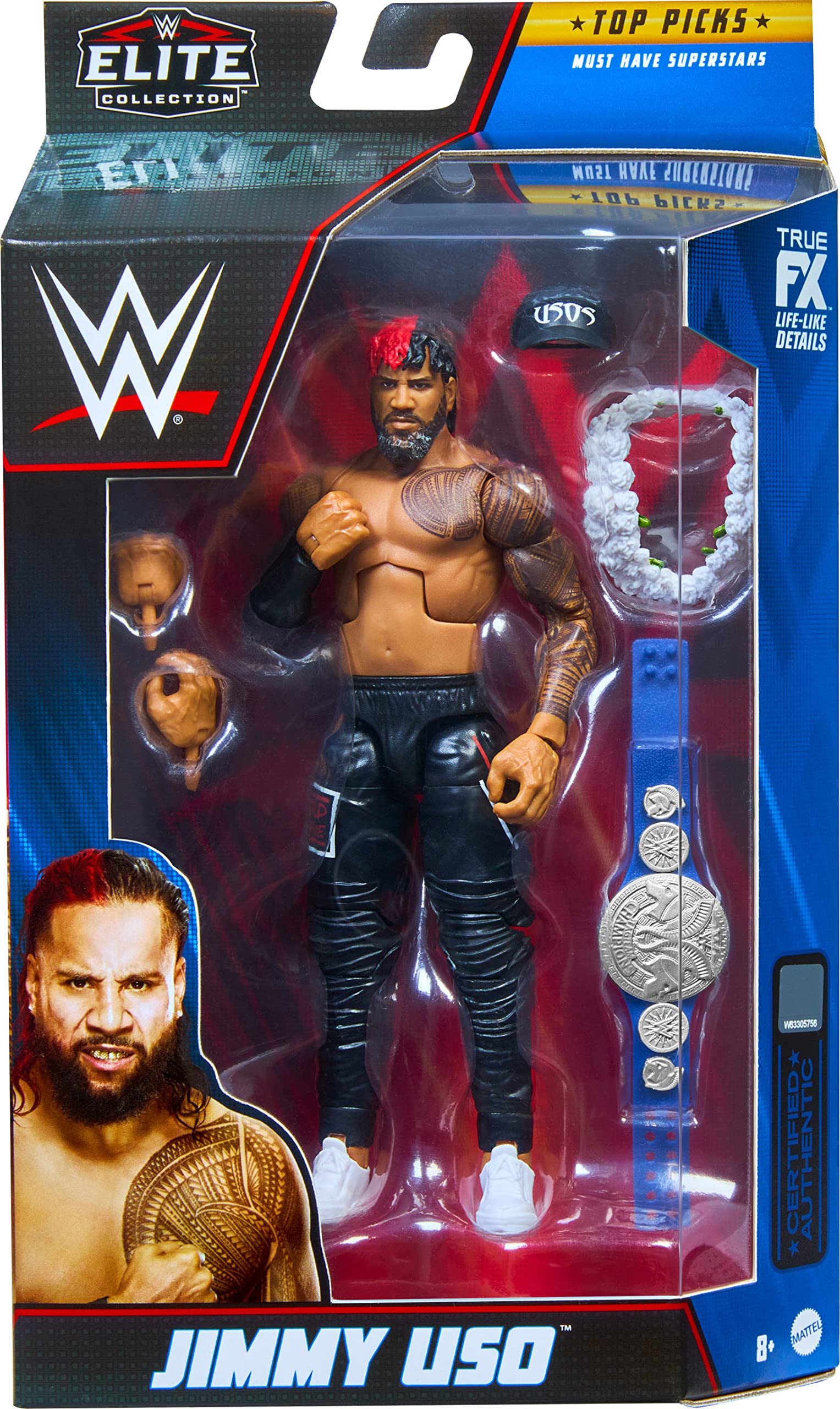 Figurine Pop WWE pas cher : The Usos : Jey Uso & Jimmy Uso - Pack Figurine Pop WWE pas cher : The Usos : Jey Uso & Jimmy Uso - Pack