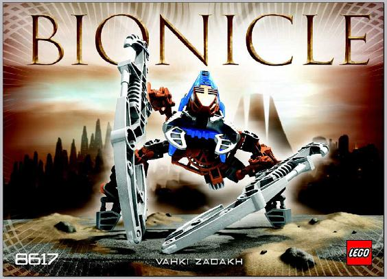 Lego Bionicle Vahki Zadakh store (8617)