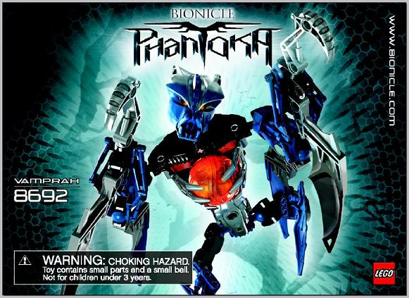 Bionicle Phantoka Vamprah 8692 New shops Sealed