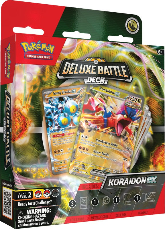 Pokemon Koraidon ex Deluxe Battle Deck Pokemon Koraidon ex Deluxe Battle Deck