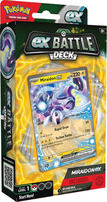 Pokemon TCG Miraidon ex Battle Deck Pokemon TCG Miraidon ex Battle Deck