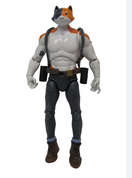 Fortnite Legendary Brawlers Meowscles Not Packaged Incomplete