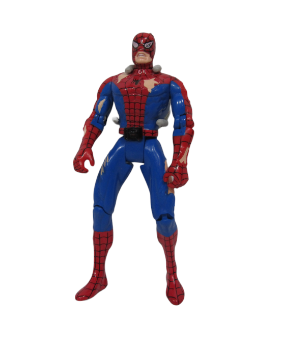 トイビズ スパイダーマンTOYBIZ BATTLE RAVAGED フィギュア 1995 Toy Biz Marvel Battle Ravaged Spider-Man Figure 5