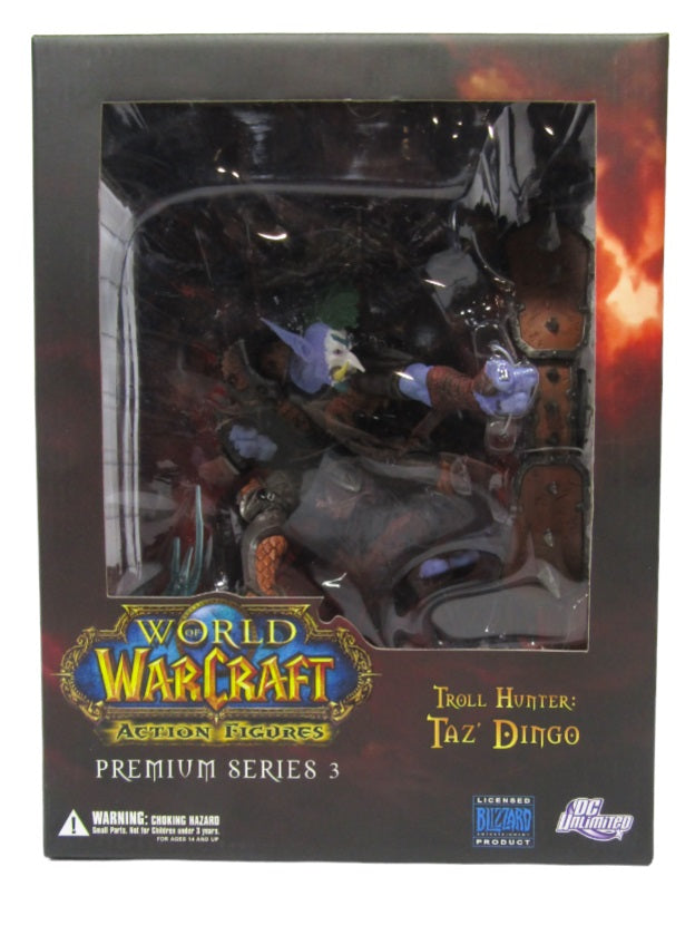 World of outlet Warcraft Series 3 Troll Hunter Taz Dingo