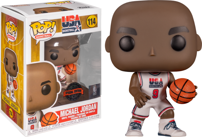 Signed Basketball Michael Jordan Funko Pop