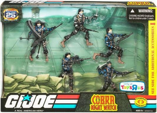 G.I. Joe 25th Anniversary Cobra Nightwatch Toys R' Us 2024 Exclusive