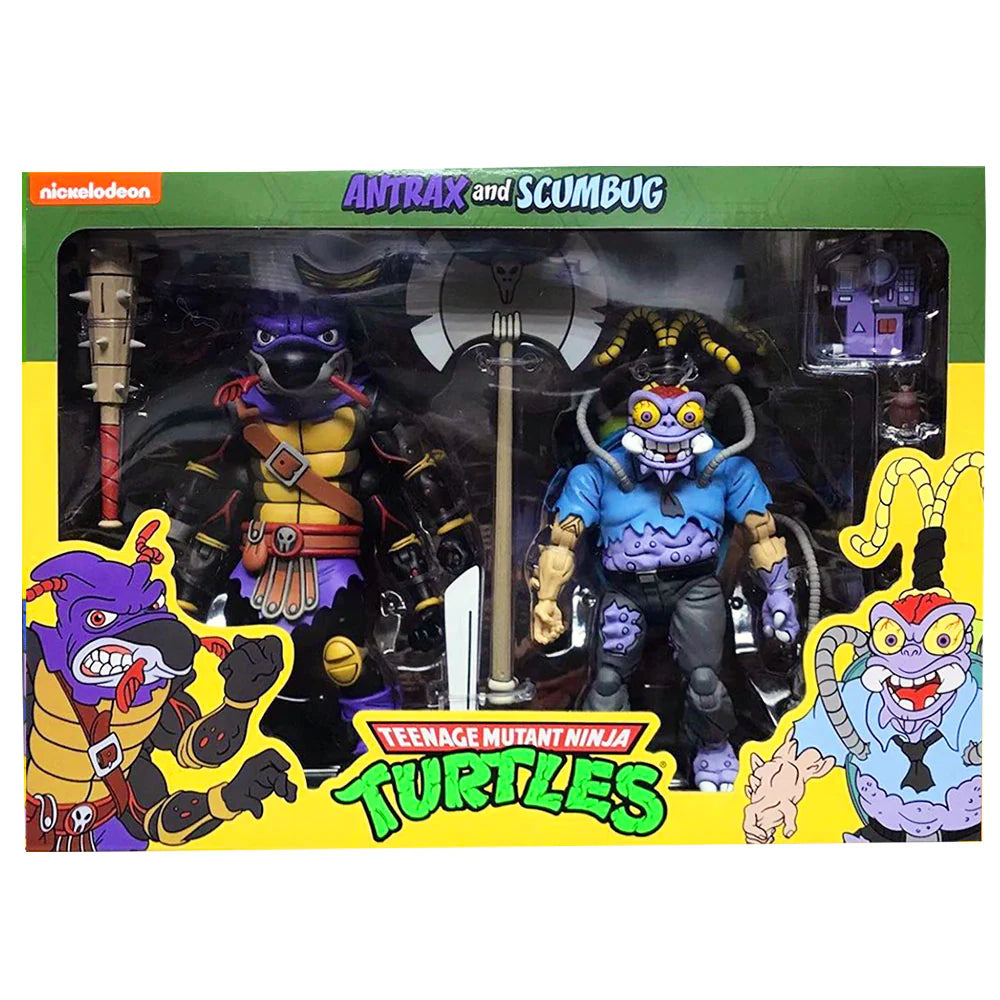 NECA Teenage Mutant Ninja Turtles Antrax and Scumbug - 2-Pack NECA Teenage Mutant Ninja Turtles Antrax and Scumbug - 2-Pack