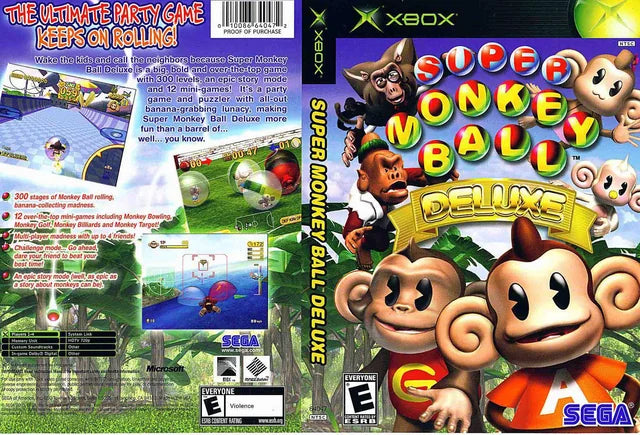 Xbox Super Monkey Ball Deluxe