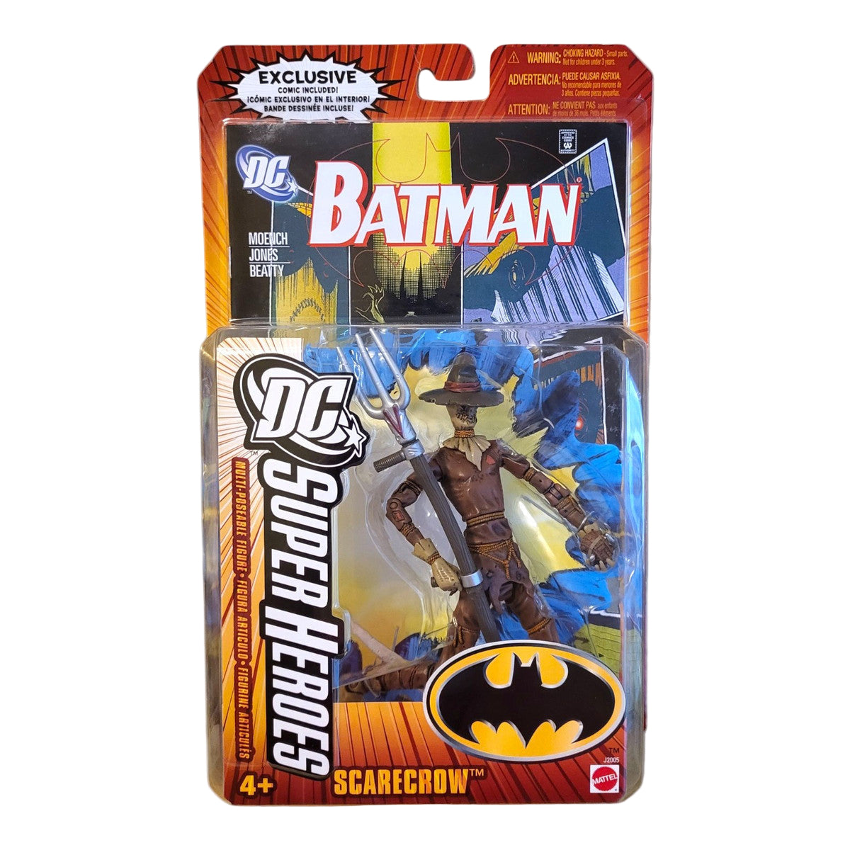 DC Super Heroes Batman Scarecrow Comic Pack 2005 Mattel dc-super-heroes-batman-scarecrow-comic-pack-2005-mattel