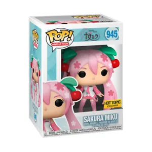 Funko Pop Animation Sakura Miku 945 Hot Topic Exclusive