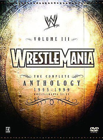 WWE Wrestlemania Vol.III Complete Anthology DVD Collection (1995-1999)