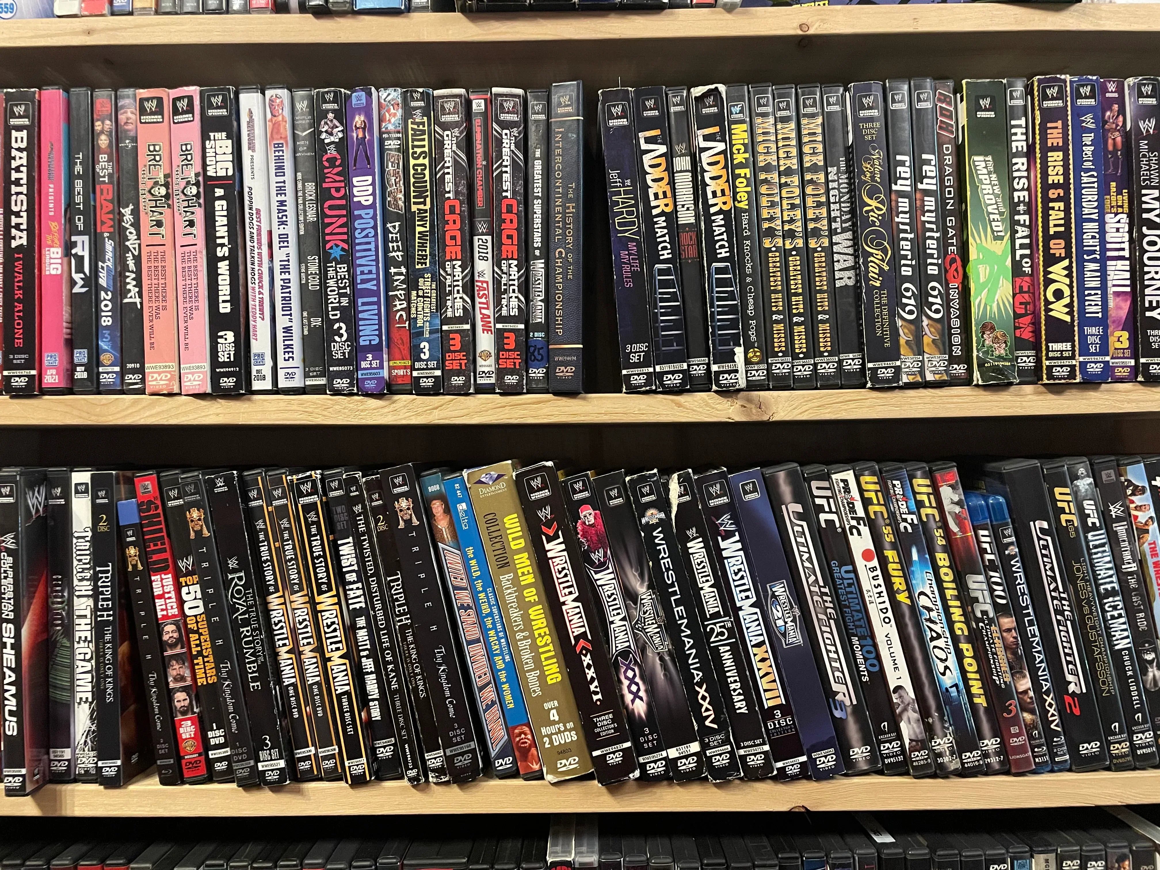 Wrestling DVDs & Blu-Rays