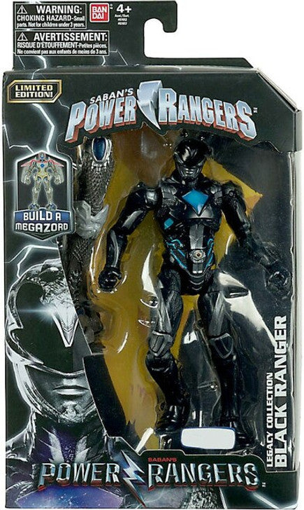 Power Rangers Legacy Collection Black Ranger, Toys R Us Exclusive