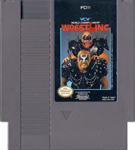 NES WCW World Championship Wrestling (Not Packaged, Cartridge Only)