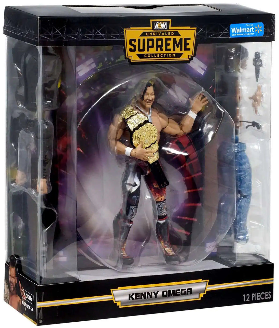 Jazwares AEW Supreme Collection Kenny Omega Series 2 03b Walmart Exc