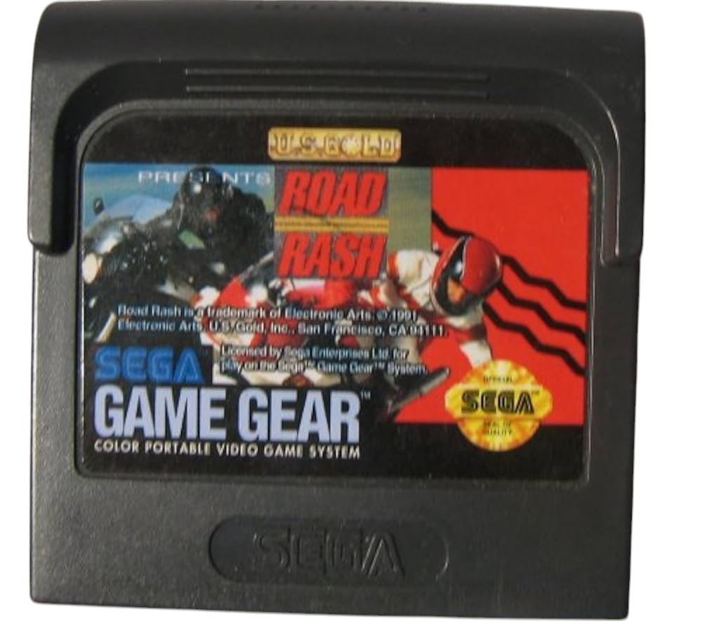 Sega Gamegear Road Rash (Not Packaged, Cartridge Only)