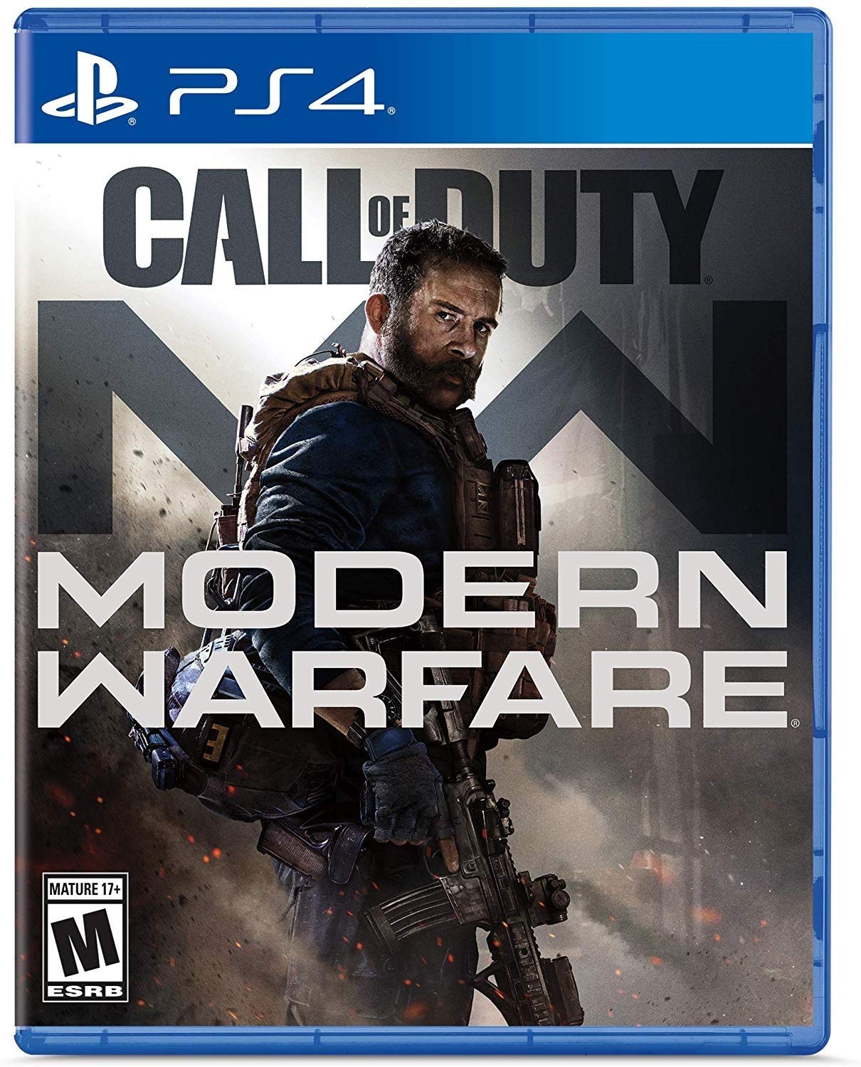Playstation 4 Call of Duty Modern Warfare (Made Case, Printed Art)