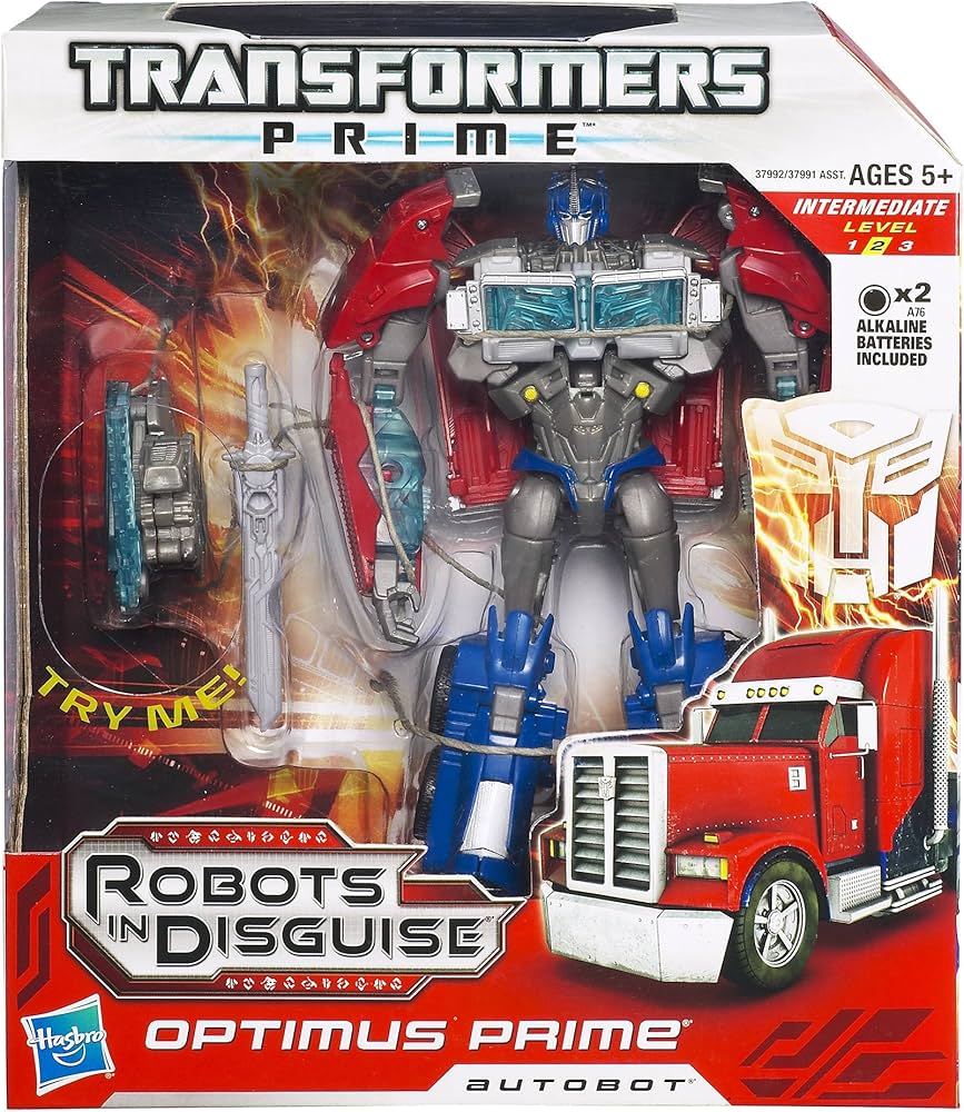 Transformers Prime Robots in Disguise Optimus Prime Voyager Class (Ope