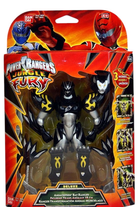 Power Rangers Deluxe Animorphin Jungle Master Bat Ranger (Damaged Box)