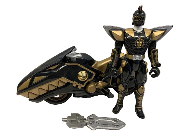 Power Rangers Dino Thunder Black Raptor Cycle, Not Packaged Complete