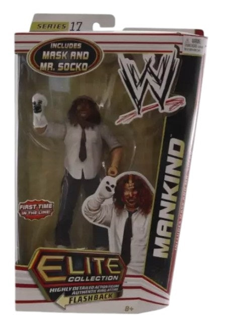 Mankind Box WWE Elite Flashback Mankind (Open Box)