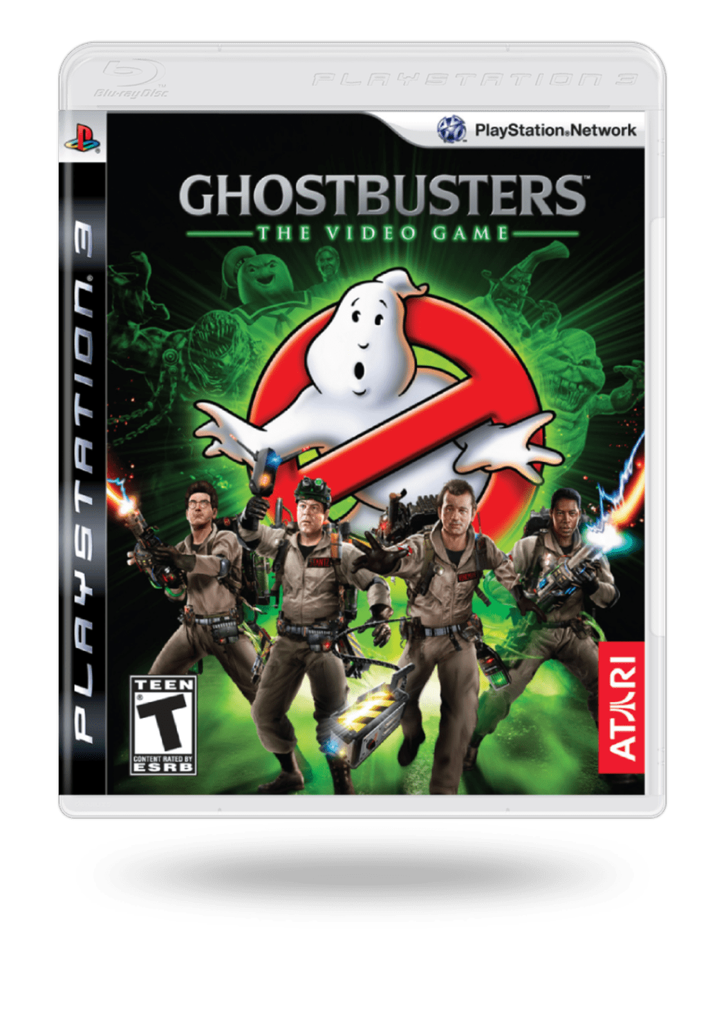 PlayStation-3 Ghostbusters: The Video Game (Made Case, Printed Art)