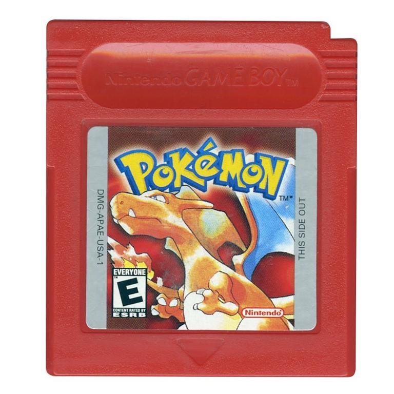 Nintendo GameBoy Pokemon Red (Not Packaged, Damaged Label Cartridge On