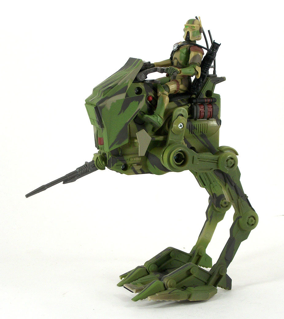 2004 Hasbro Star Wars Revenge of the Sith AT-RT Assault Squad Walker W