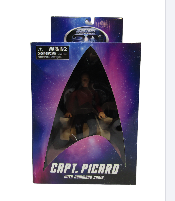 Star Trek 20th Anniversary Capt. Picard with Command Chair 2007
