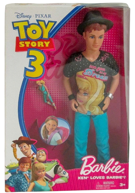 Barbie Ken Loves Barbie Toy Story 3 Slight Box Damage
