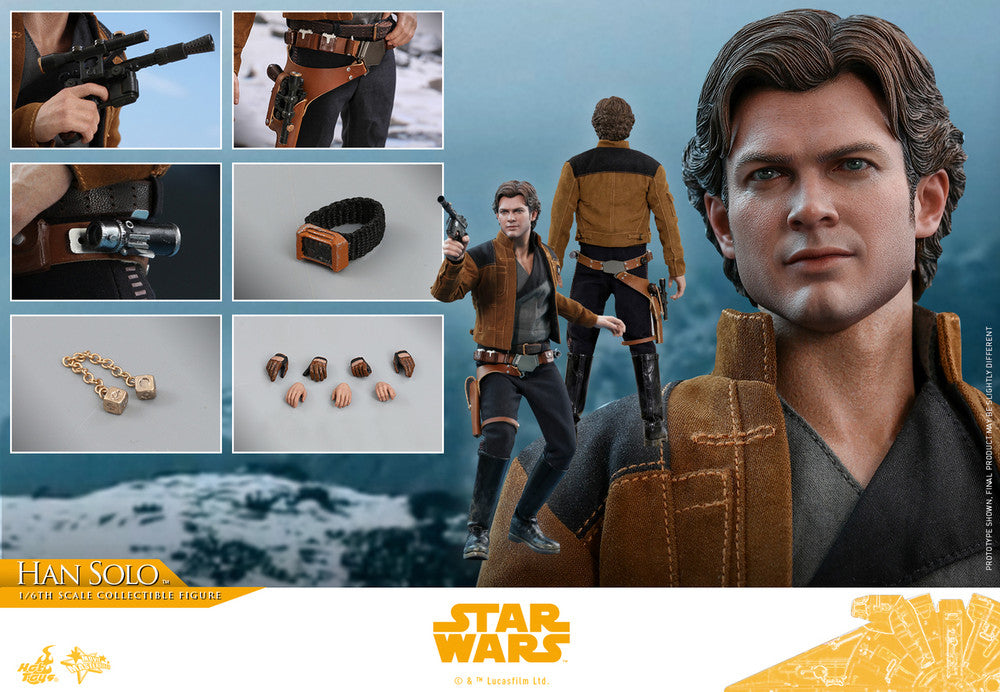 Hot Toys Star Wars Solo Han Solo MMS491 (Open Box)