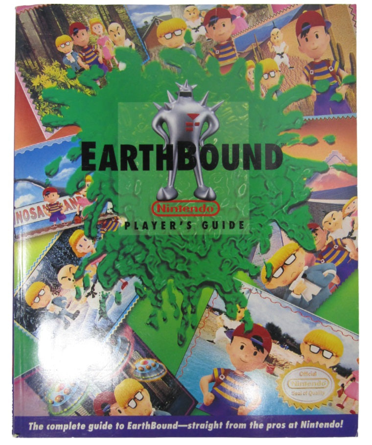 Super Nintendo Entertainment System, Earthbound COMPLETE WITH BOX SNES