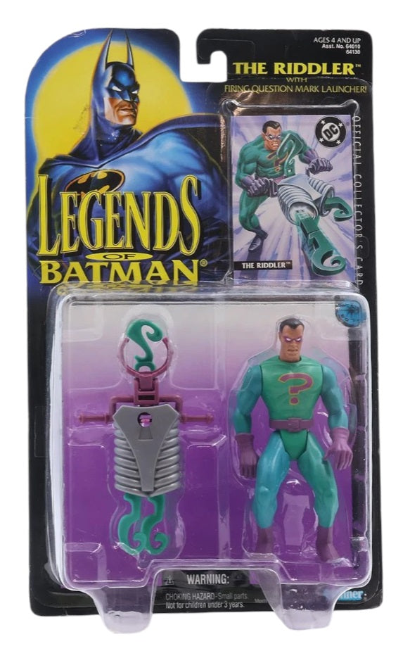 DC Comics Legends of Batman The Riddler With Firing Question Mark Laun