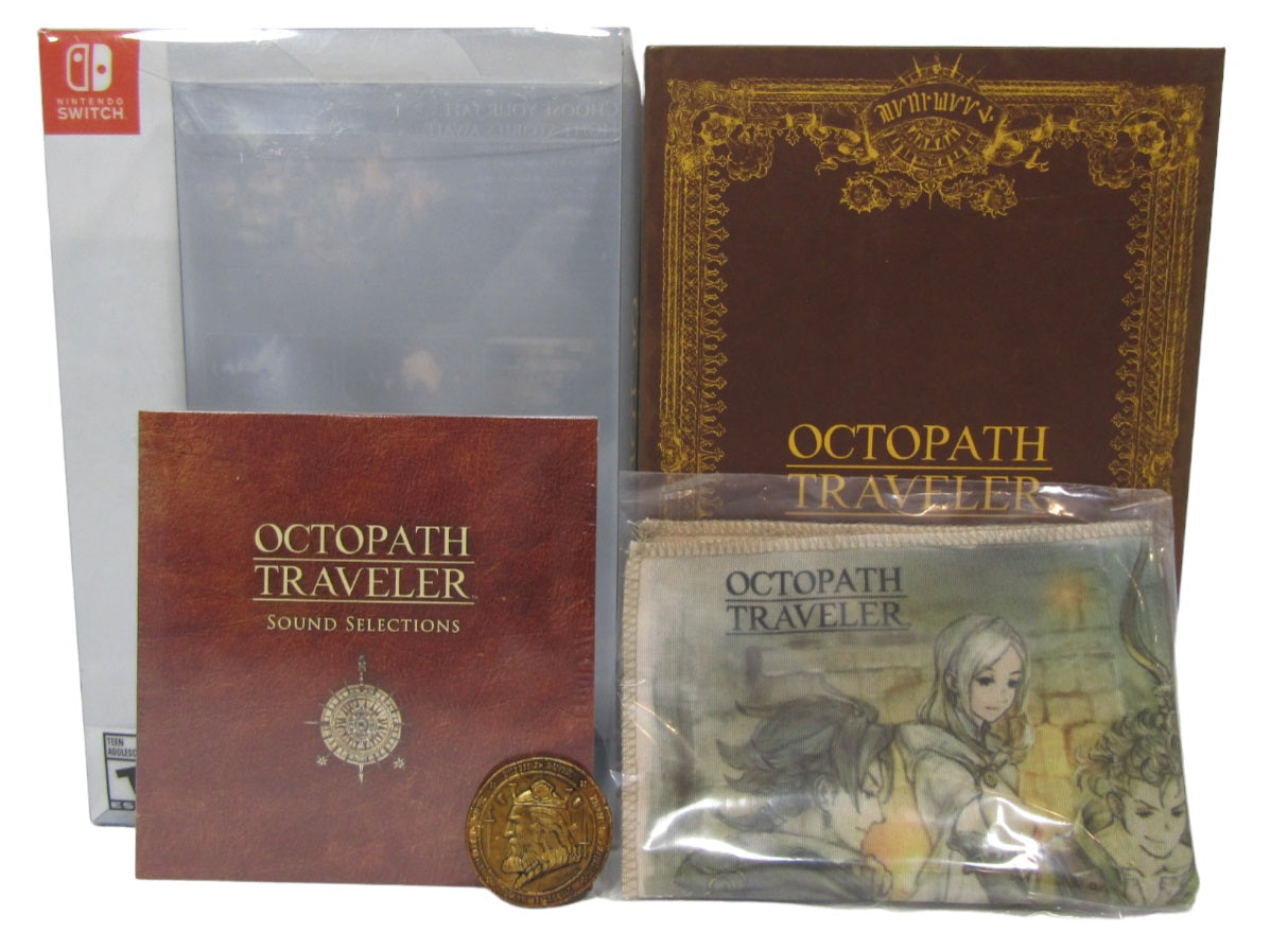 Octopath Traveler Wayfarer's Edition NO GAME Collectibles Only