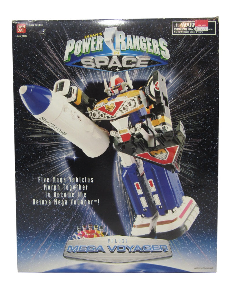Saban's Power Rangers In Space Deluxe Mega Voyager, Open Box Complete,