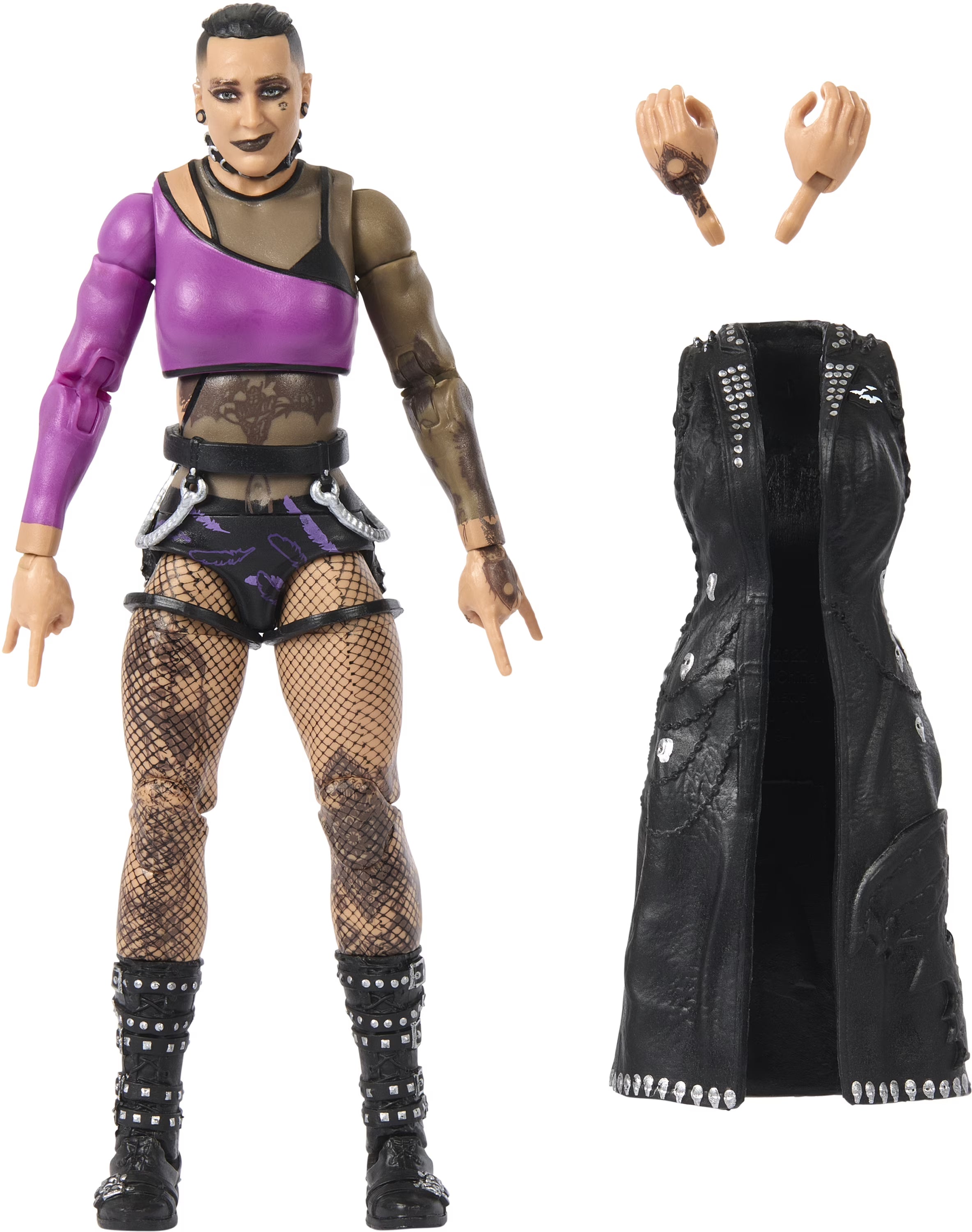 WWE Elite Series 102 Rhea Ripley (Not Packaged, Complete)