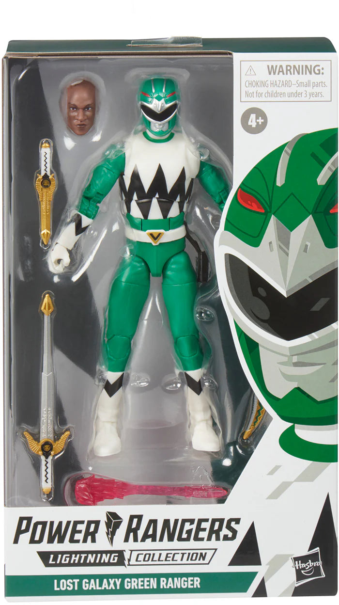 Power Rangers Lightning Collection Lost Galaxy Green Ranger
