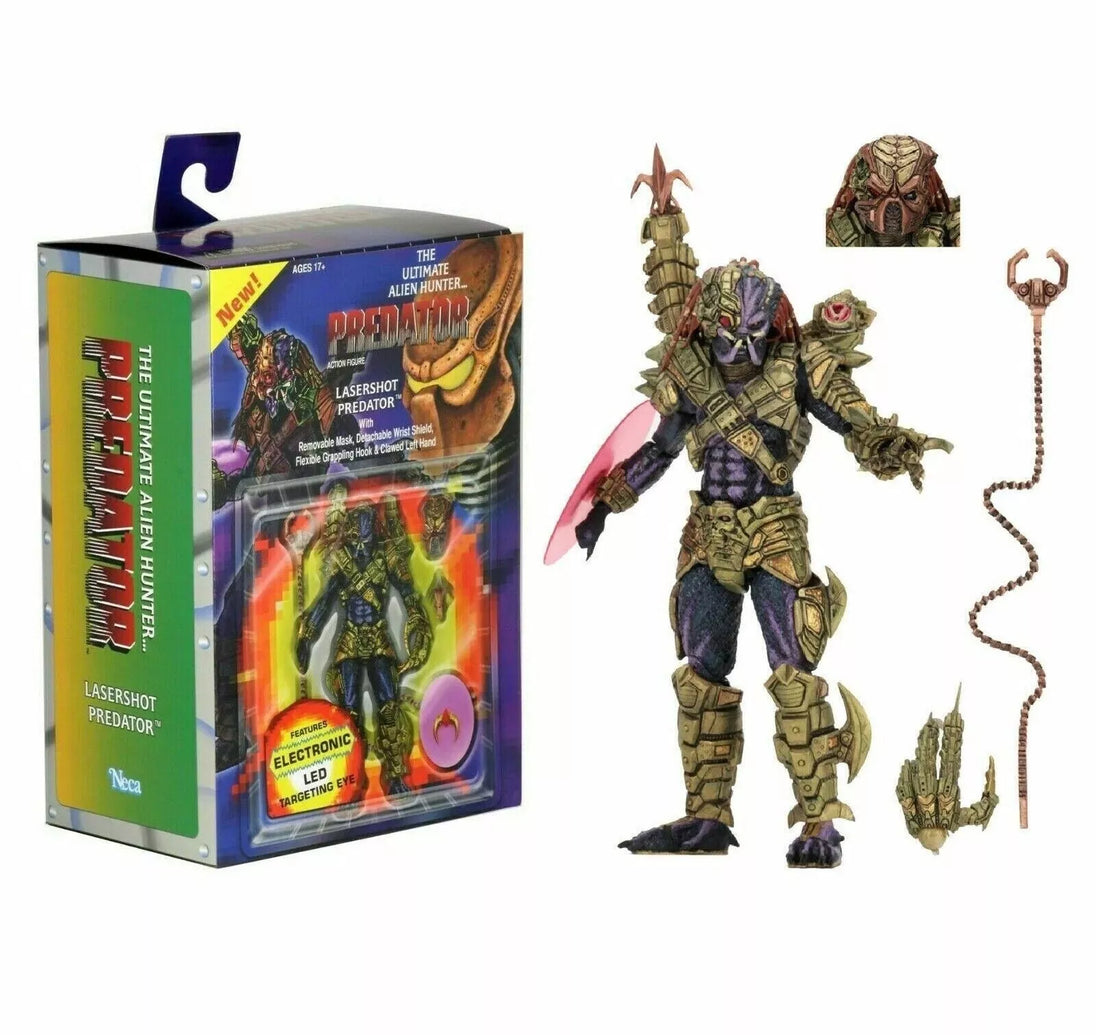 NECA The Ultimate Alien Hunter Predator Lasershot NECA The Ultimate Alien Hunter Predator Lasershot