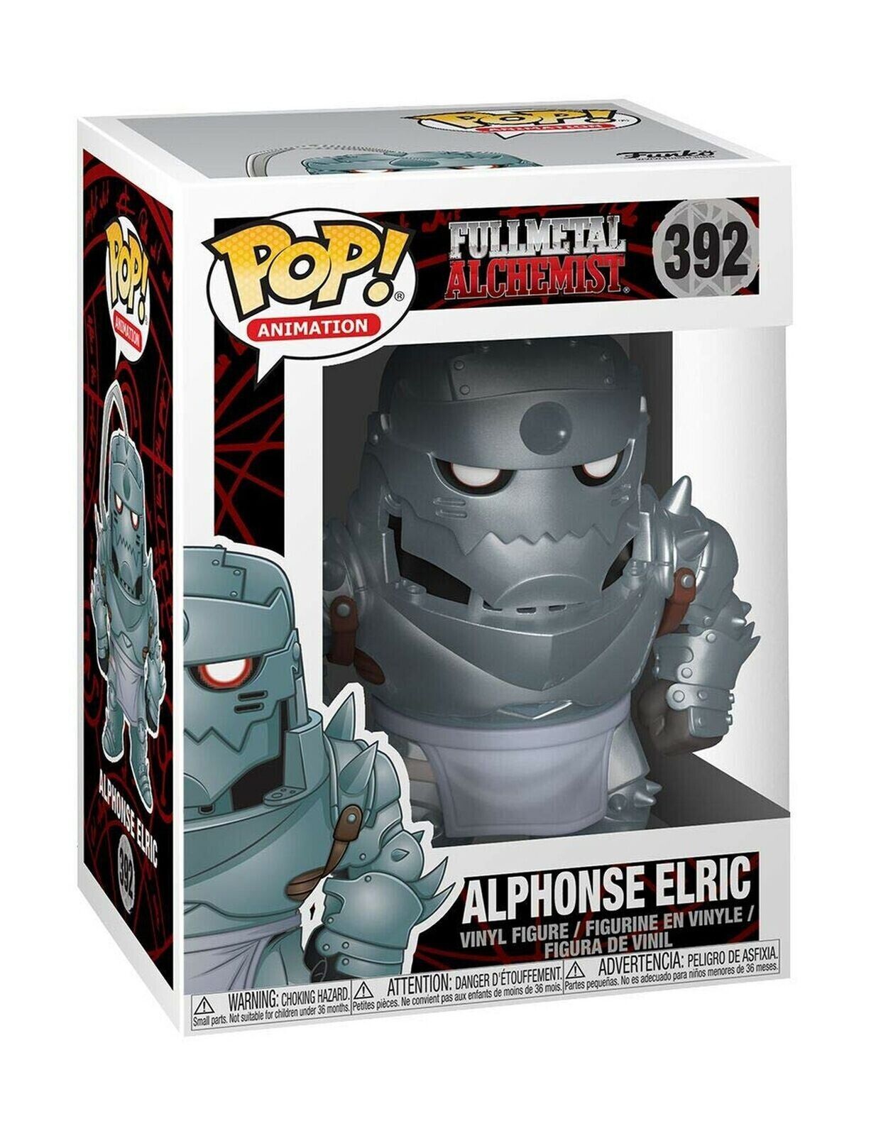 Funko Pop! Animation Full Metal Alchemist #392 Alphonse Eric