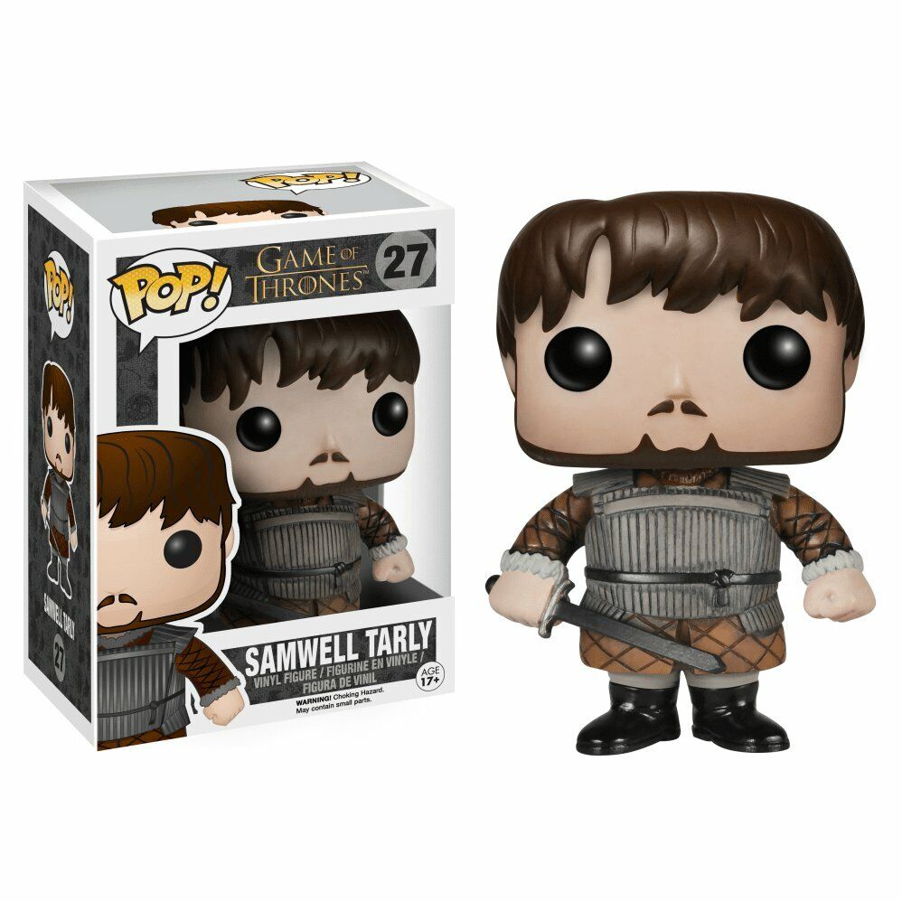 Funko Pop 27 Samwell Tarly, Game of Thrones, Slight Box Damage