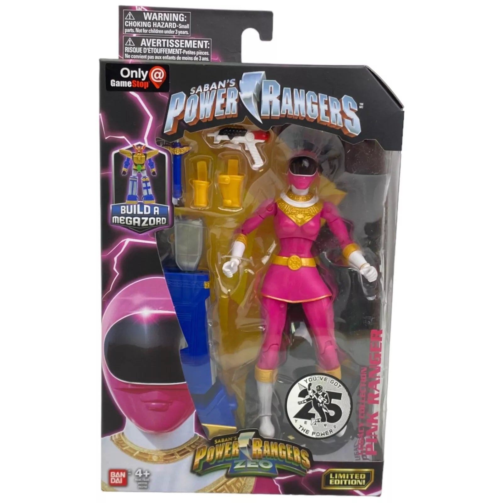 Legacy Collection Pink Ranger Limited Edition Saban's Power Rangers Ze