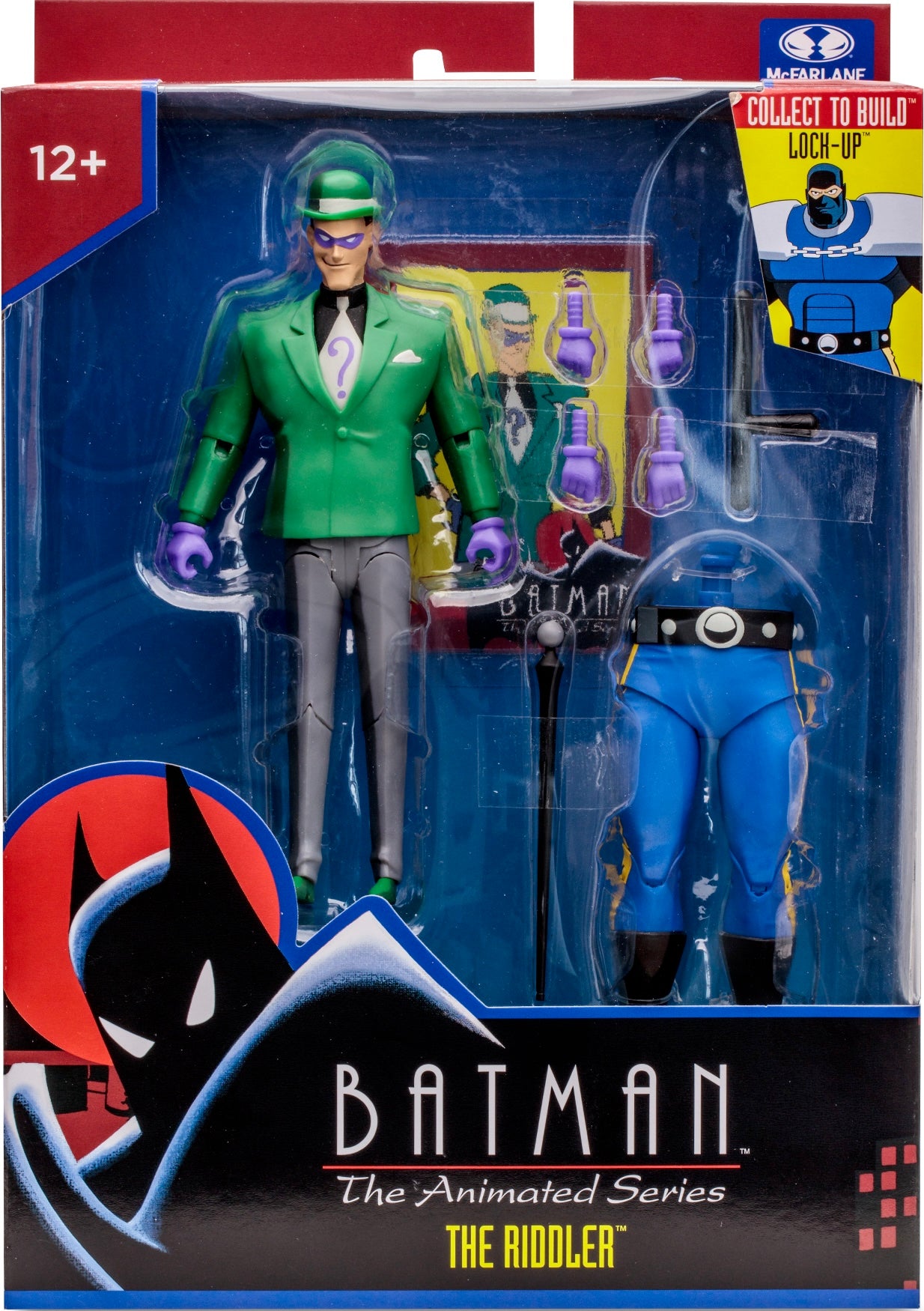 DC Direct McFarlane Toys Batman The Animated Series The Riddler Lock-U